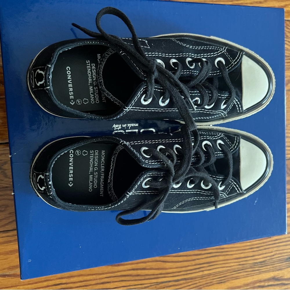 Converse Moncler Special Edition Black Sneakers